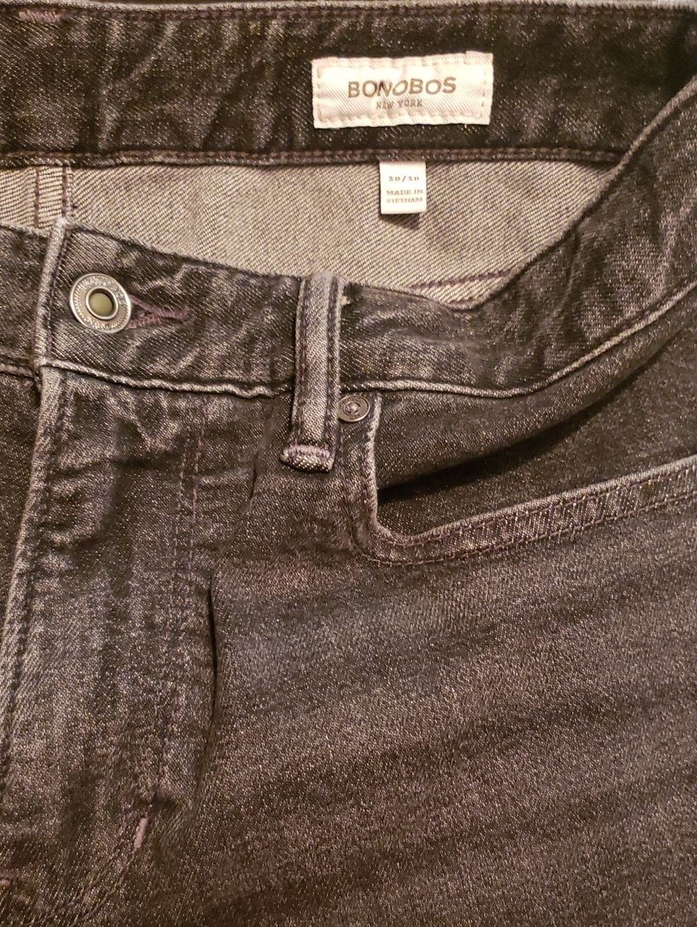 Bonobos Men’s Jeans in Washed Black